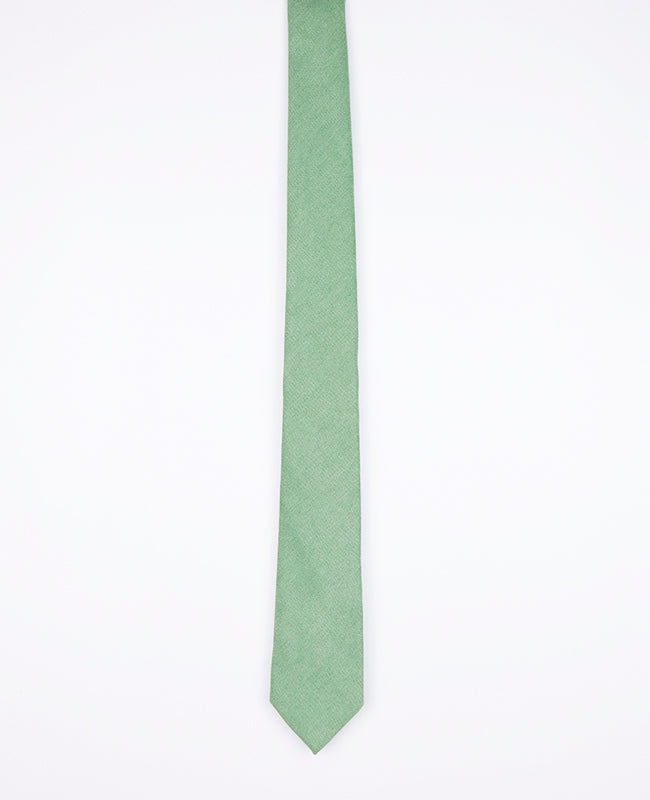 Corbata Verde n°2 Hombre en Efecto Terciopelo | Simon - Unipap's