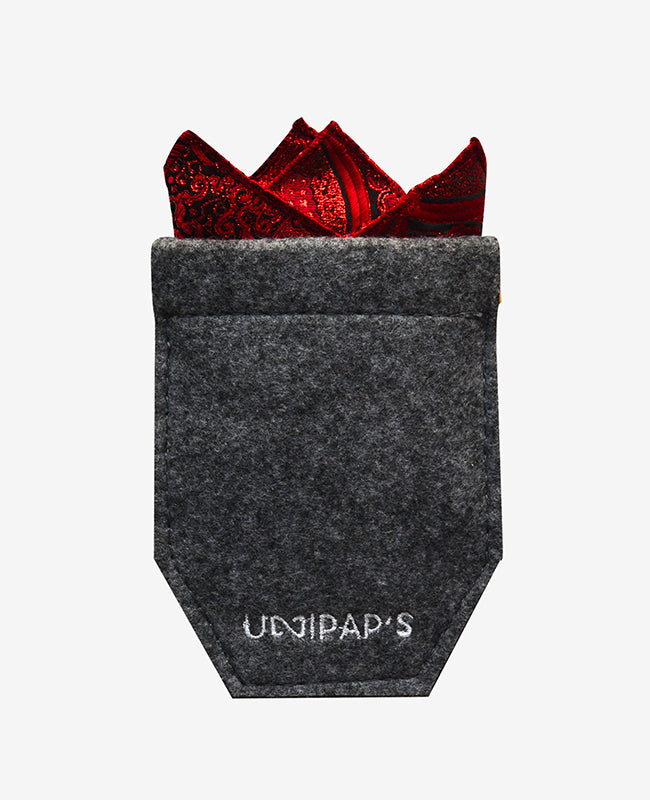 Funda para pañuelo de bolsillo Gris