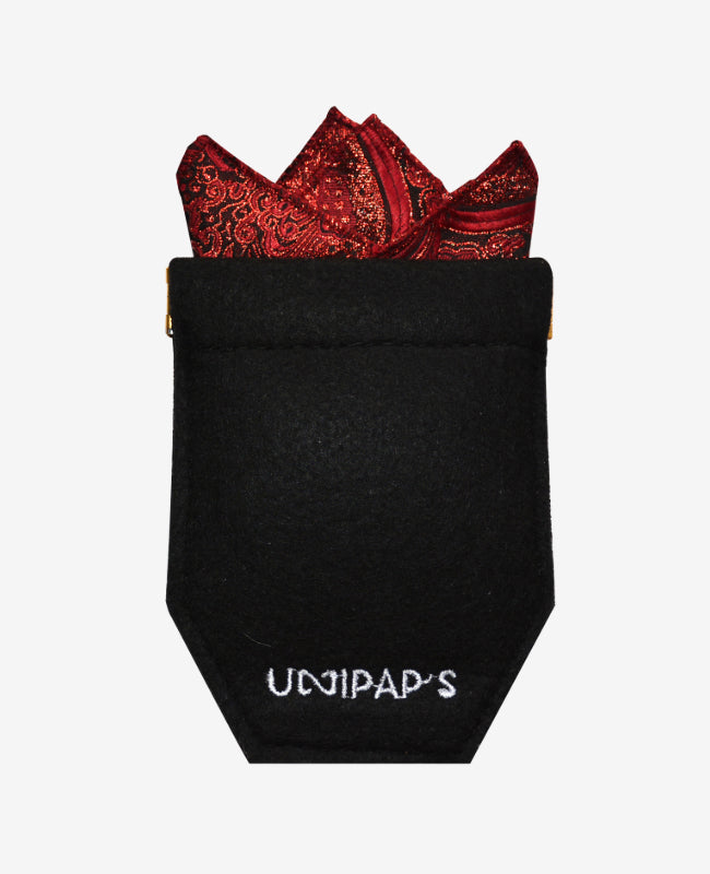 Funda para pañuelo de bolsillo Negro