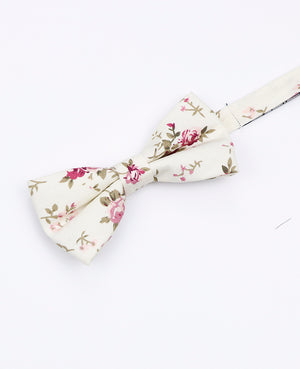 Pajarita Liberty Blanco n°7 Niños en Algodón | Charles - Unipap's