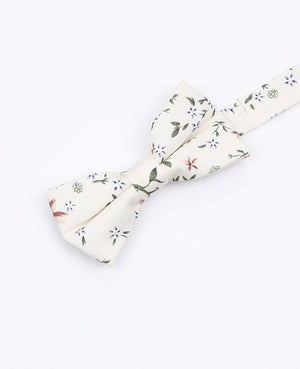 Noeud Papillon Liberty Blanc n°8 Enfant en Coton | Charles - Unipap's