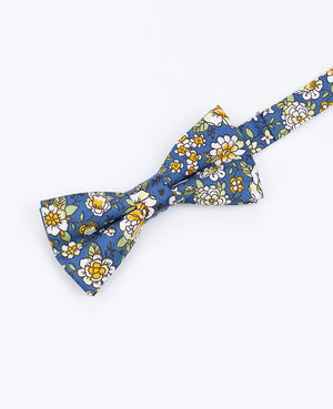 Pajarita Liberty Azul n°2 Niños en Algodón | Gaspard - Unipap's