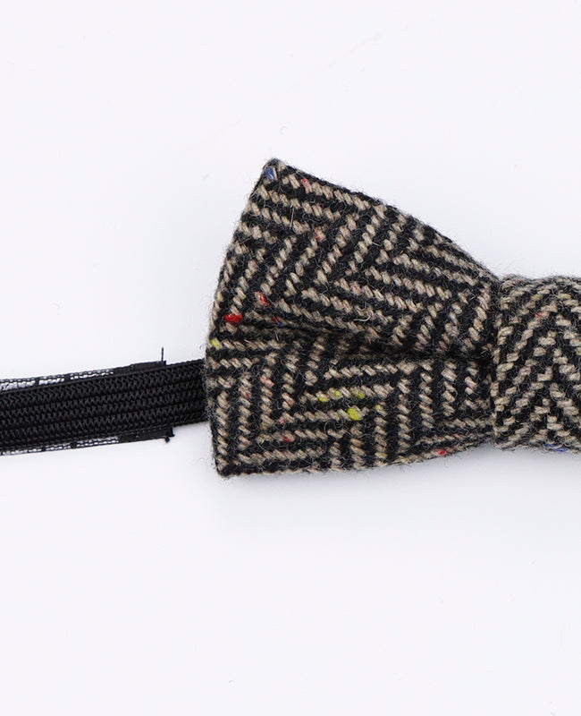 Pajarita Tartán Gris n°2 Niños en Lana | Norbert - Unipap's