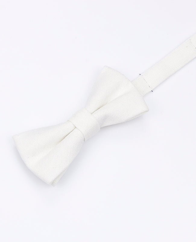 Pajarita Blanco n°1 Niños en Lino | Basile - Unipap's