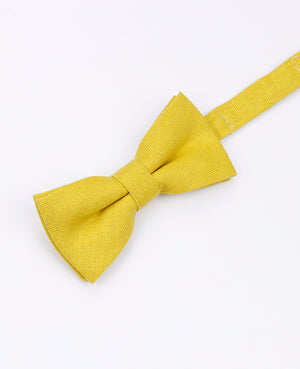 Pajarita Amarillo n°1 Niños en Lino | Basile - Unipap's