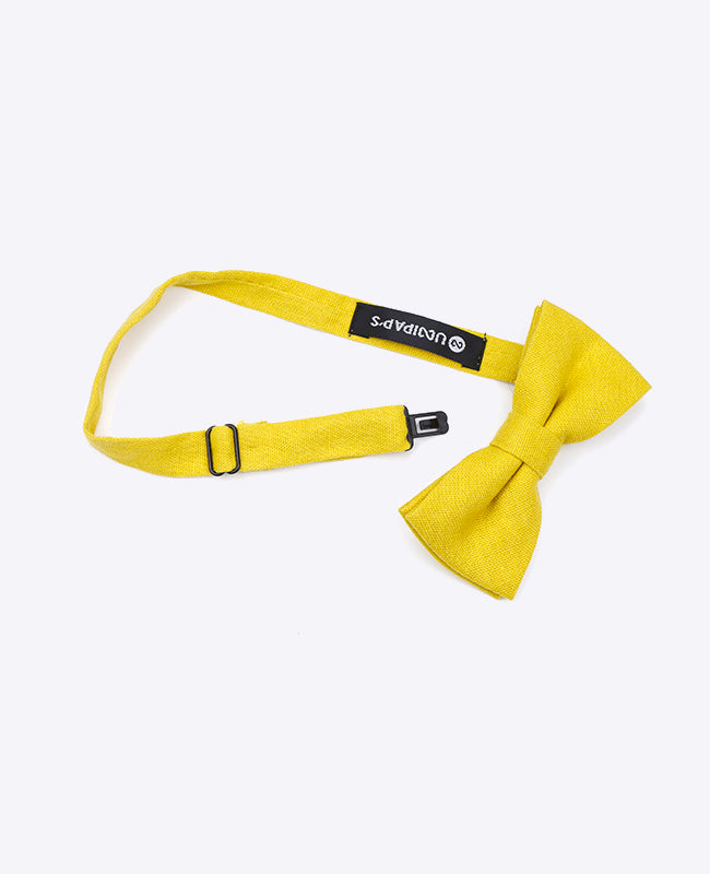 Pajarita Amarillo n°1 Niños en Lino | Basile - Unipap's