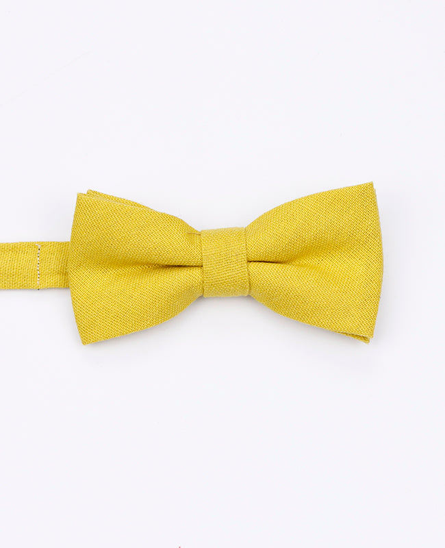 Pajarita Amarillo n°1 Niños en Lino | Basile - Unipap's