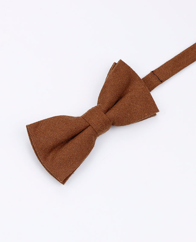 Pajarita Marrón n°1 Niños en Lino | Basile - Unipap's