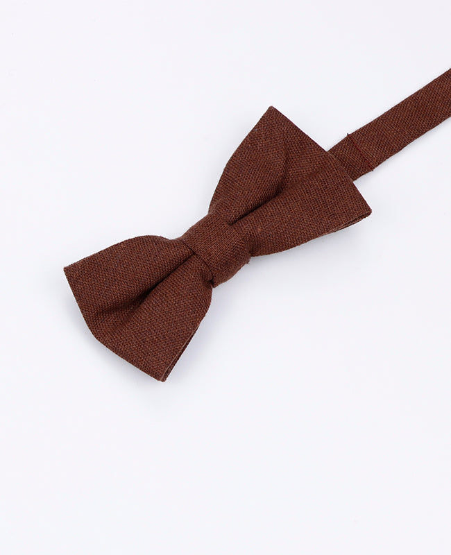 Pajarita Marrón n°2 Niños en Lino | Basile - Unipap's