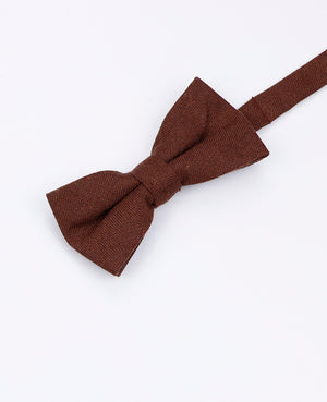 Pajarita Marrón n°2 Niños en Lino | Basile - Unipap's