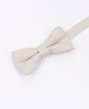 Pajarita Beige en Algodón | Oscar - Unipap's