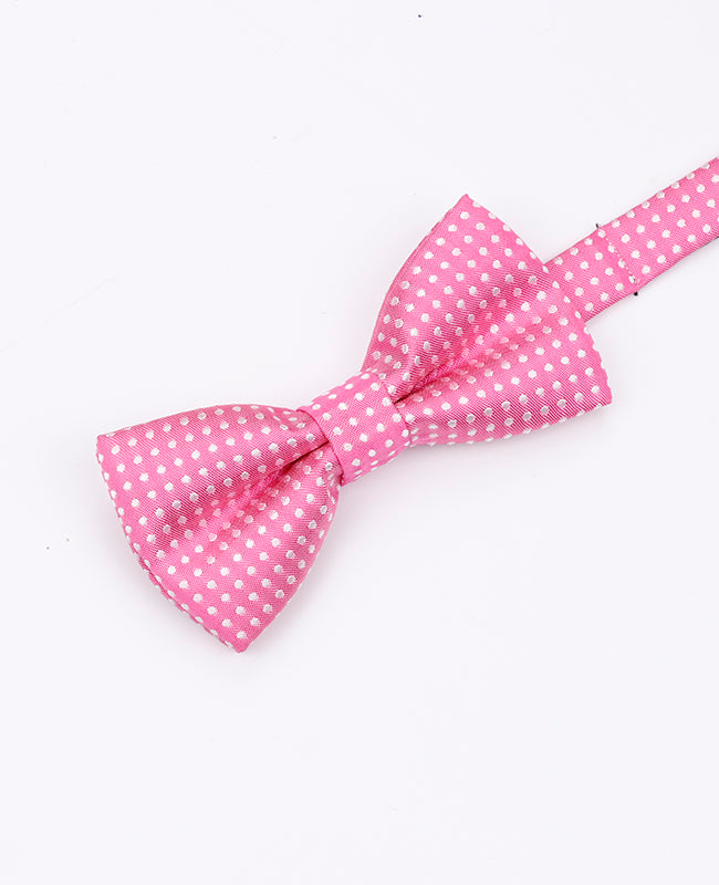 Pajarita Rosa n°2 De Lunares Niños en Poliéster | Louis - Unipap's