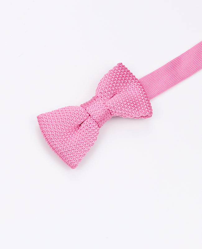 Pajarita Rosa n°2 Niños en Punto «Léon»