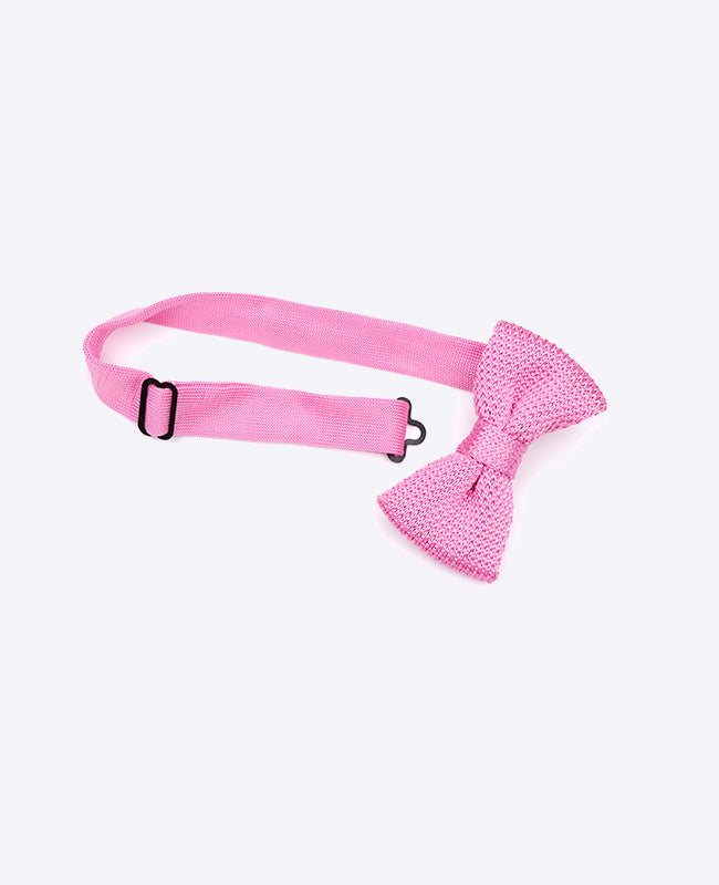 Pajarita Rosa n°2 Niños en Punto «Léon»