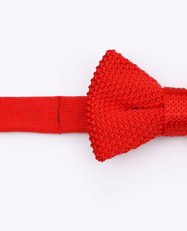 Pajarita Rojo n°2 Niños en Punto «Léon»