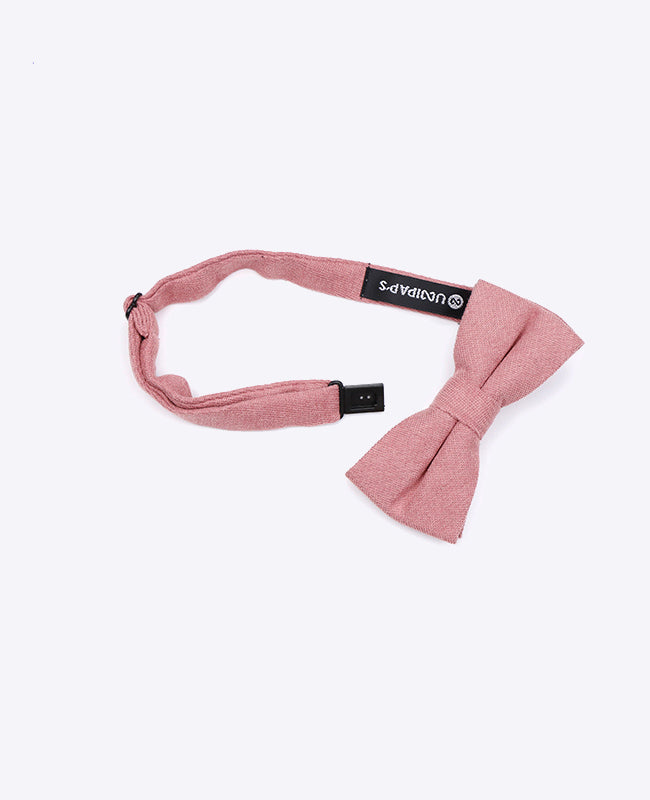 Pajarita Rosa n°2 Niños en Efecto Terciopelo «Simon»