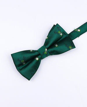 Pajarita de Navidad Verde n°2 Niños en Poliéster «Christmas»