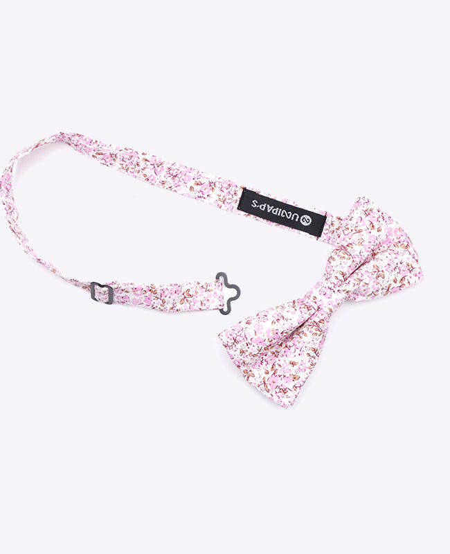 Pajaritas Liberty Rosa n°4 Padre e Hijo en Algodón «Gaspard»