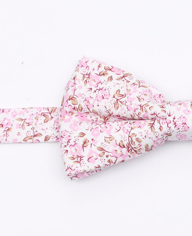 Pajaritas Liberty Rosa n°4 Padre e Hijo en Algodón «Gaspard»
