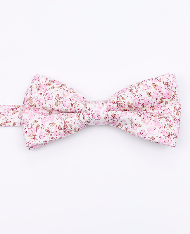 Pajaritas Liberty Rosa n°4 Padre e Hijo en Algodón «Gaspard»