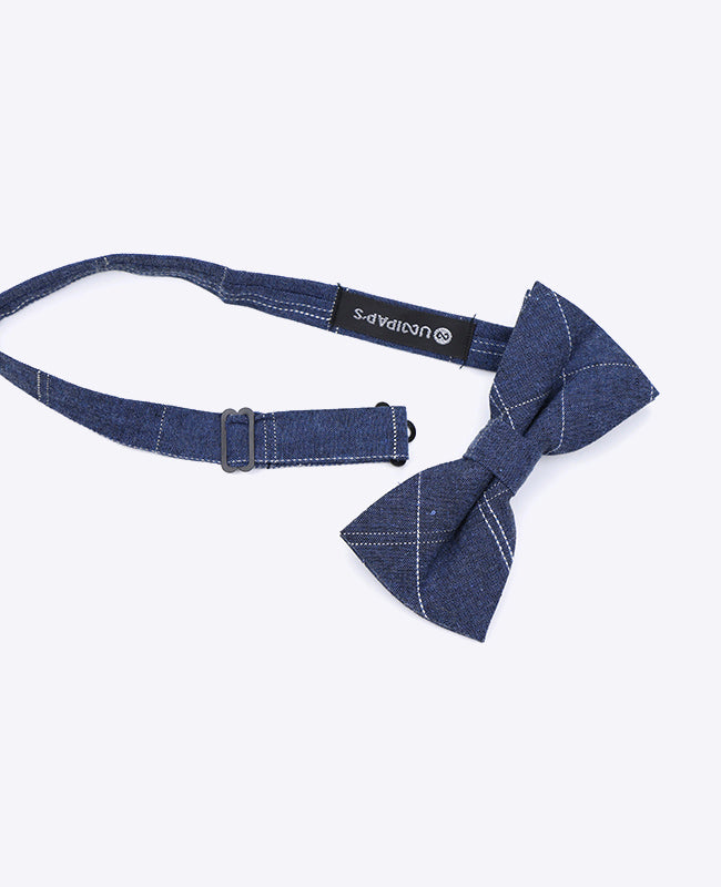 Pajarita Tartán Azul Hombre en Algodón | Marcel - Unipap's
