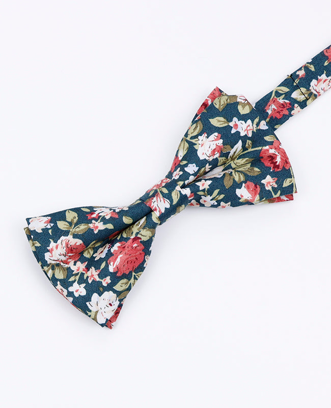 Pajarita Liberty Verde n°1 Hombre en Algodón | Charles - Unipap's