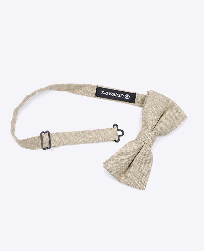 Pajaritas Beige n°2 Padre e Hijo en Lino «Basile»