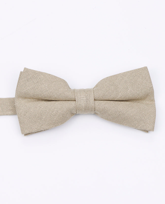 Pajaritas Beige n°2 Padre e Hijo en Lino «Basile»