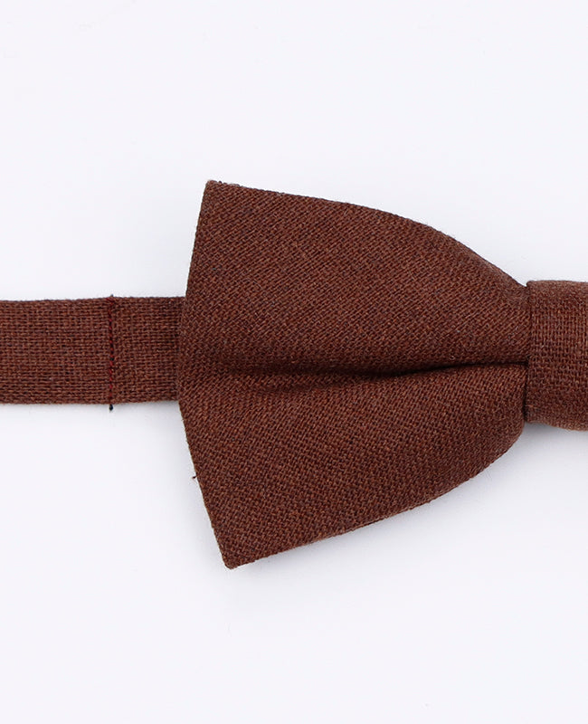 Pajarita Marrón n°2 Hombre en Lino | Basile - Unipap's