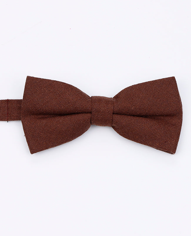 Pajarita Marrón n°2 Hombre en Lino | Basile - Unipap's