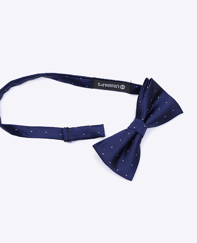 Pajarita Azul n°1 De Lunares Hombre en Poliéster | Georges - Unipap's