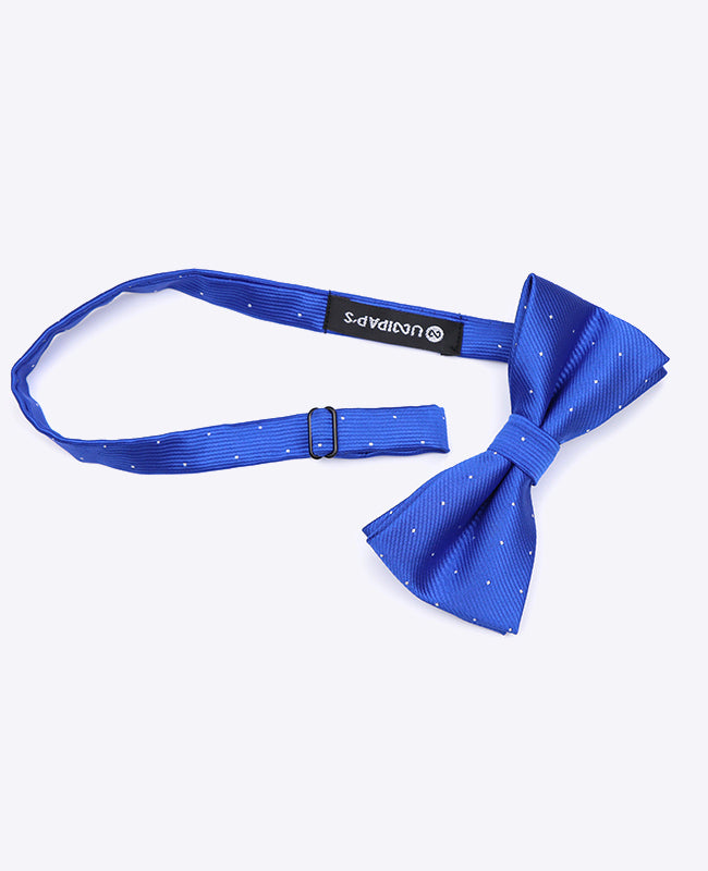 Pajarita Azul n°2 De Lunares Hombre en Poliéster | Georges - Unipap's