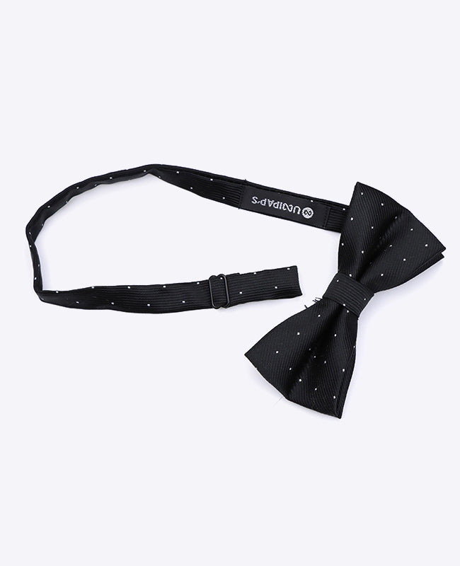 Pajarita Negro De Lunares Hombre en Poliéster | Georges - Unipap's