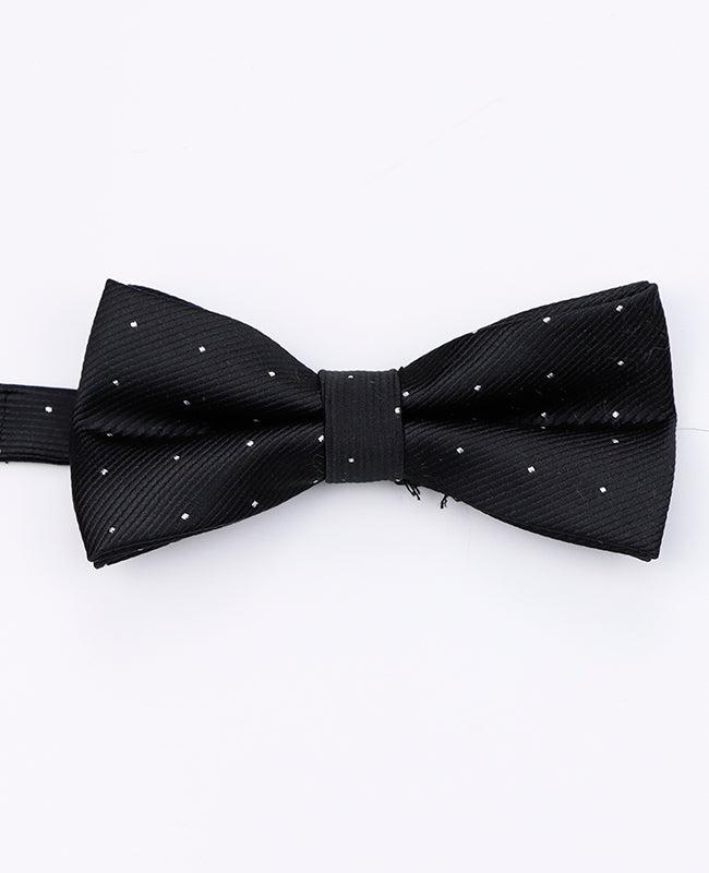 Pajarita Negro De Lunares Hombre en Poliéster | Georges - Unipap's