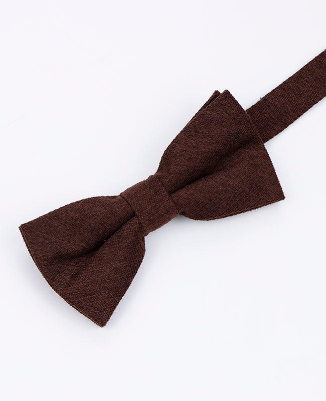 Pajarita Marrón n°2 Hombre en Efecto Terciopelo | Simon - Unipap's