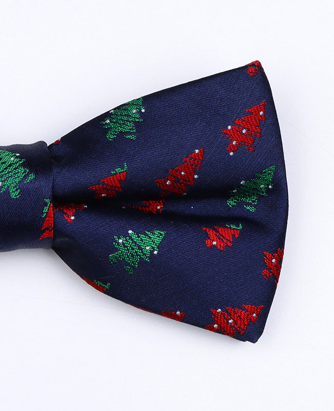 Pajarita de Navidad Azul n°2 Hombre en Poliéster «Christmas»