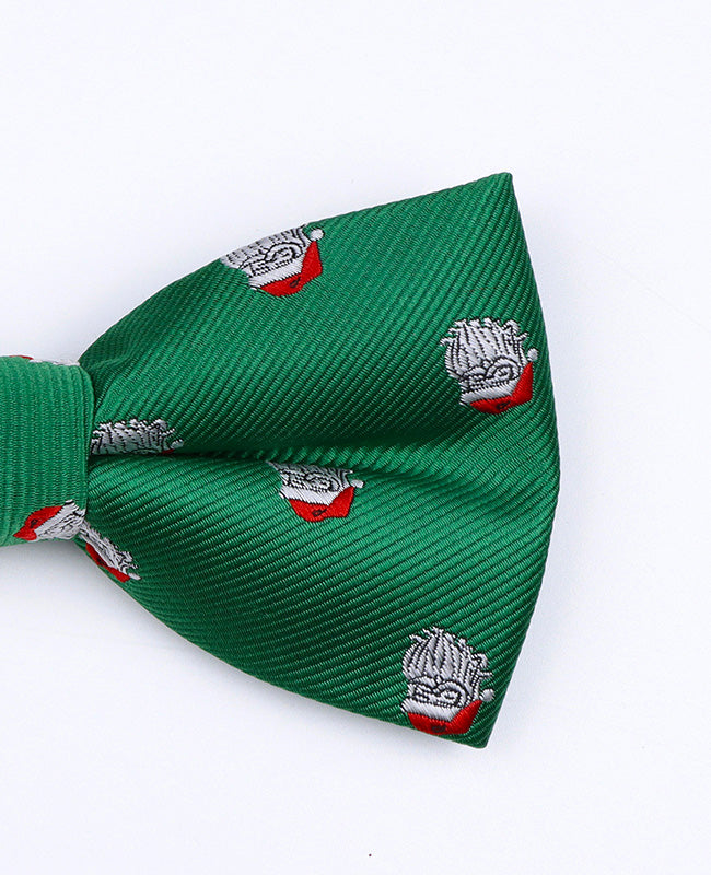Pajarita de Navidad Verde n°1 Hombre en Poliéster «Christmas»