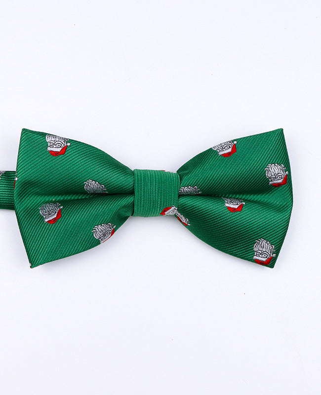 Pajarita de Navidad Verde n°1 Hombre en Poliéster «Christmas»
