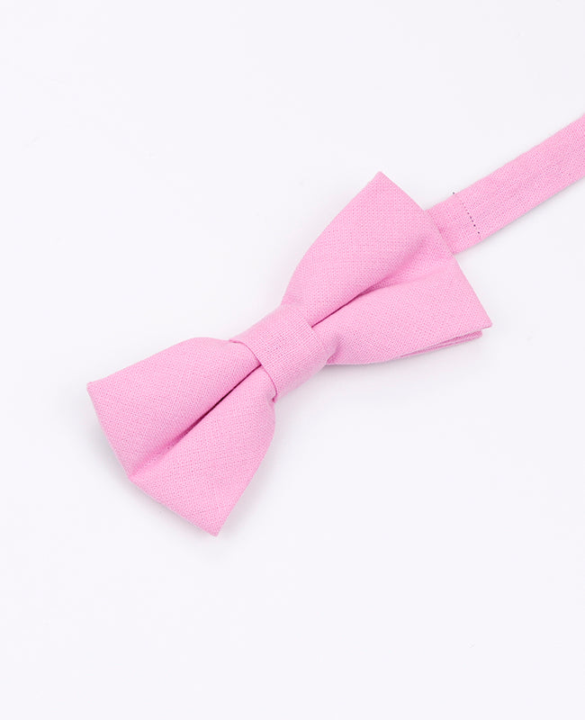 Pajarita Rosa n°4 Niños en Algodón «Edgard»