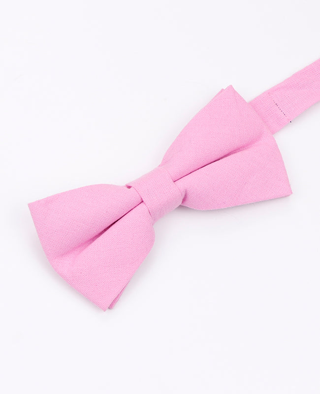 Pajarita Rosa n°4 Hombre en Algodón «Edgard»
