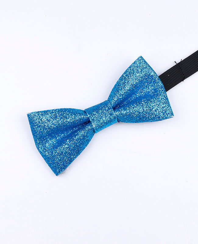 Pajarita con Lentejuelas Azul n°2 Niños en Poliéster «Olive»