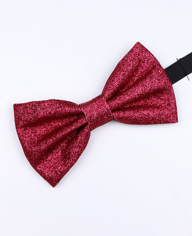 Noeud Papillon à Paillette Rouge n°1 Homme en Polyester «Olive»