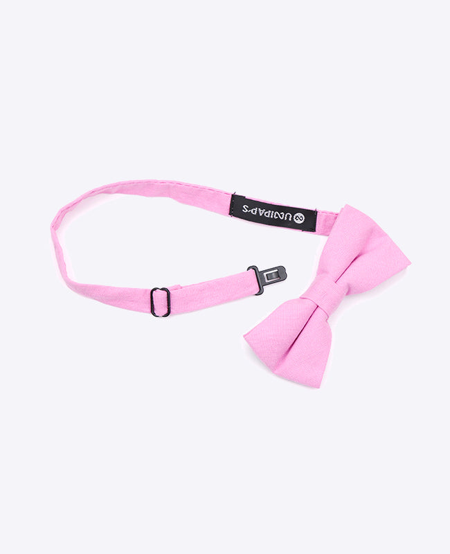 Pajarita Rosa n°4 Niños en Algodón «Edgard»