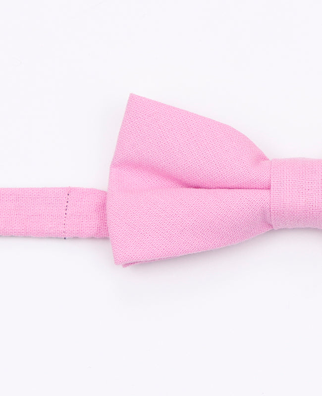 Pajarita Rosa n°4 Niños en Algodón «Edgard»