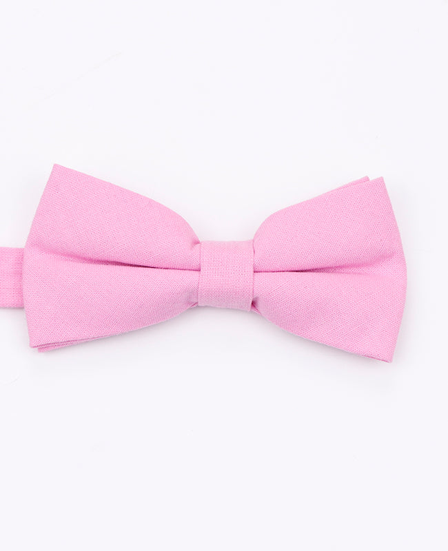 Pajarita Rosa n°4 Hombre en Algodón «Edgard»