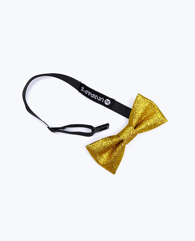 Pajarita Con Lentejuelas Dorado n°1 Niños en Poliéster «Olive»