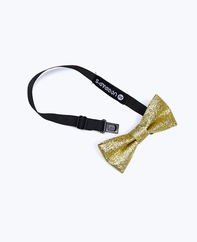 Pajarita Con Lentejuelas Dorado n°3 Niños en Poliéster «Olive»