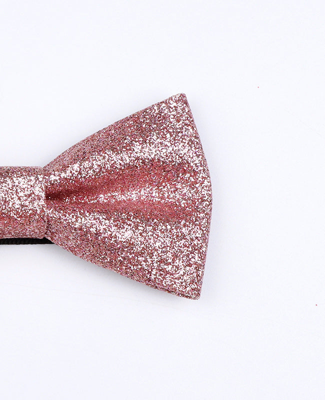 Pajarita Con Lentejuelas Rosa n°4 Niños en Poliéster «Olive»