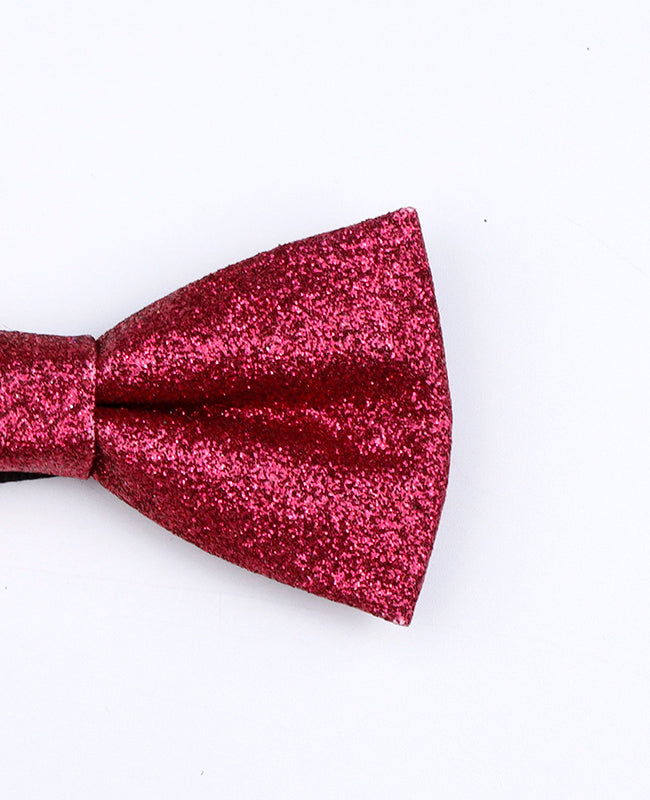 Pajarita Con Lentejuelas Rojo n°1 Niños en Poliéster «Olive»