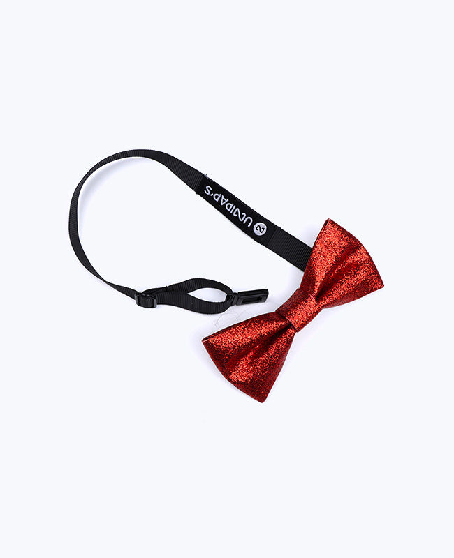 Pajarita Con Lentejuelas Rojo n°2 Niños en Poliéster «Olive»